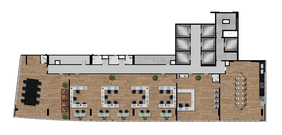 Laje Corporativa 500 m²
